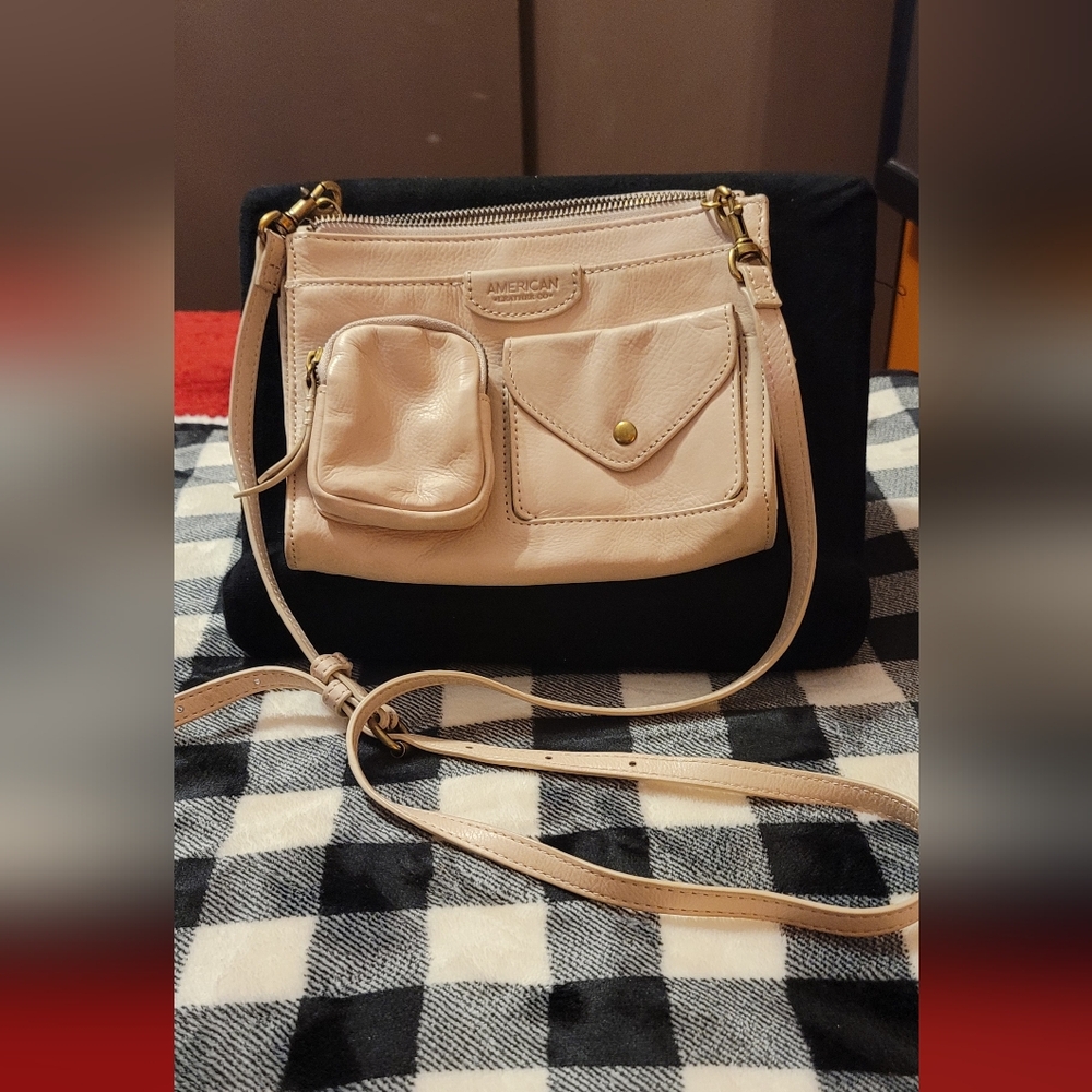 american leather co crossbody bag